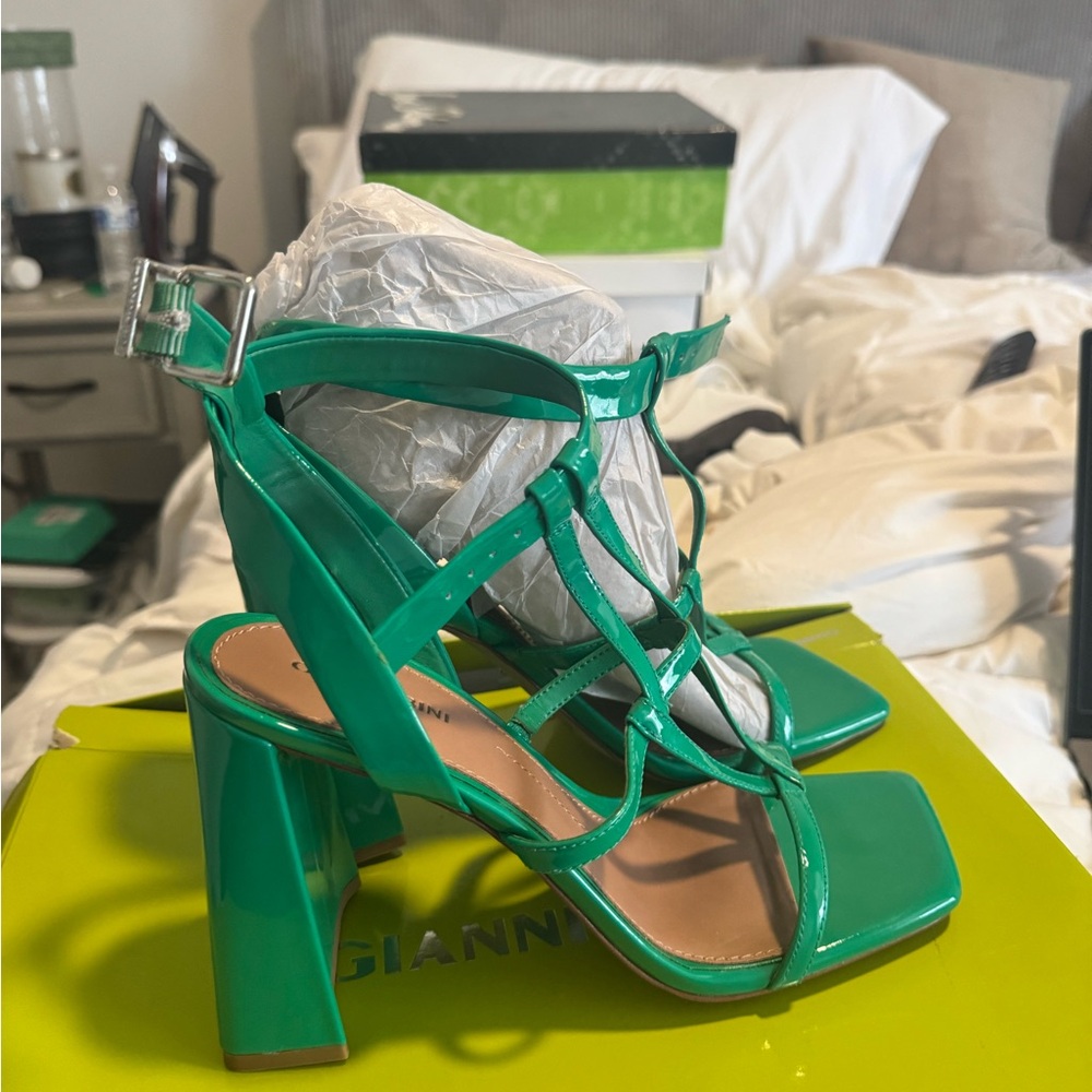 Gianni Bini Bexxlie Green Heels